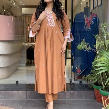 Rust viral Nagpur dress