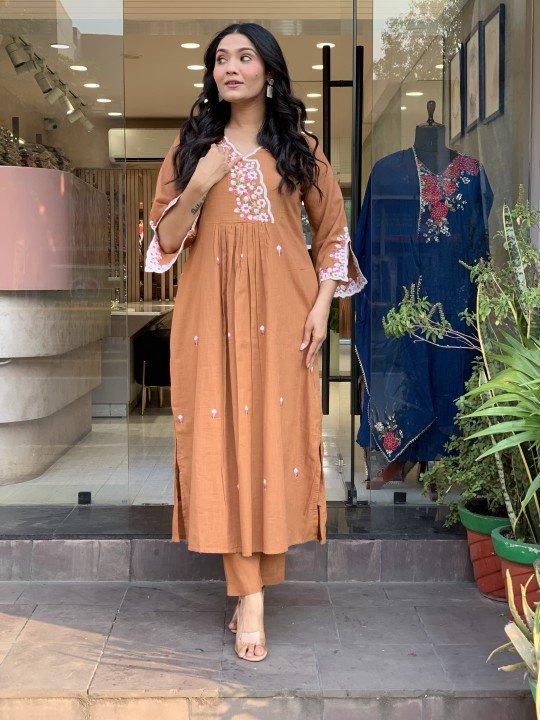 Rust viral Nagpur dress